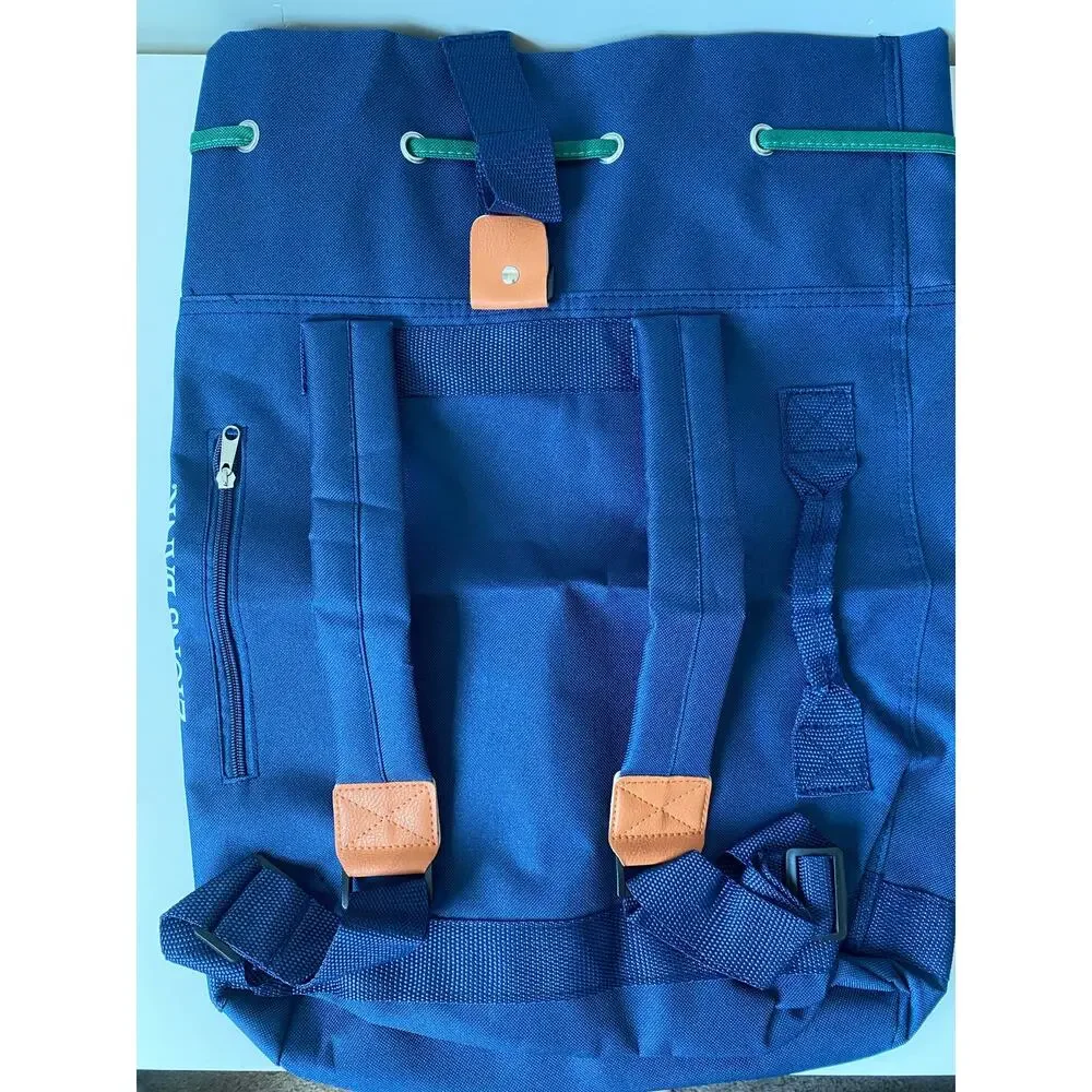 Utah Jazz NBA Zions Bank Promo Cinch Blue Backpack- New